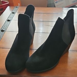NWOT Black Ankle Boots